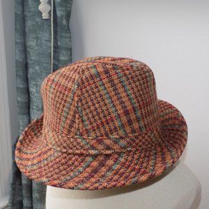 GOORIN Tweed Fedora Unisex Multicolor Size Small/Medium